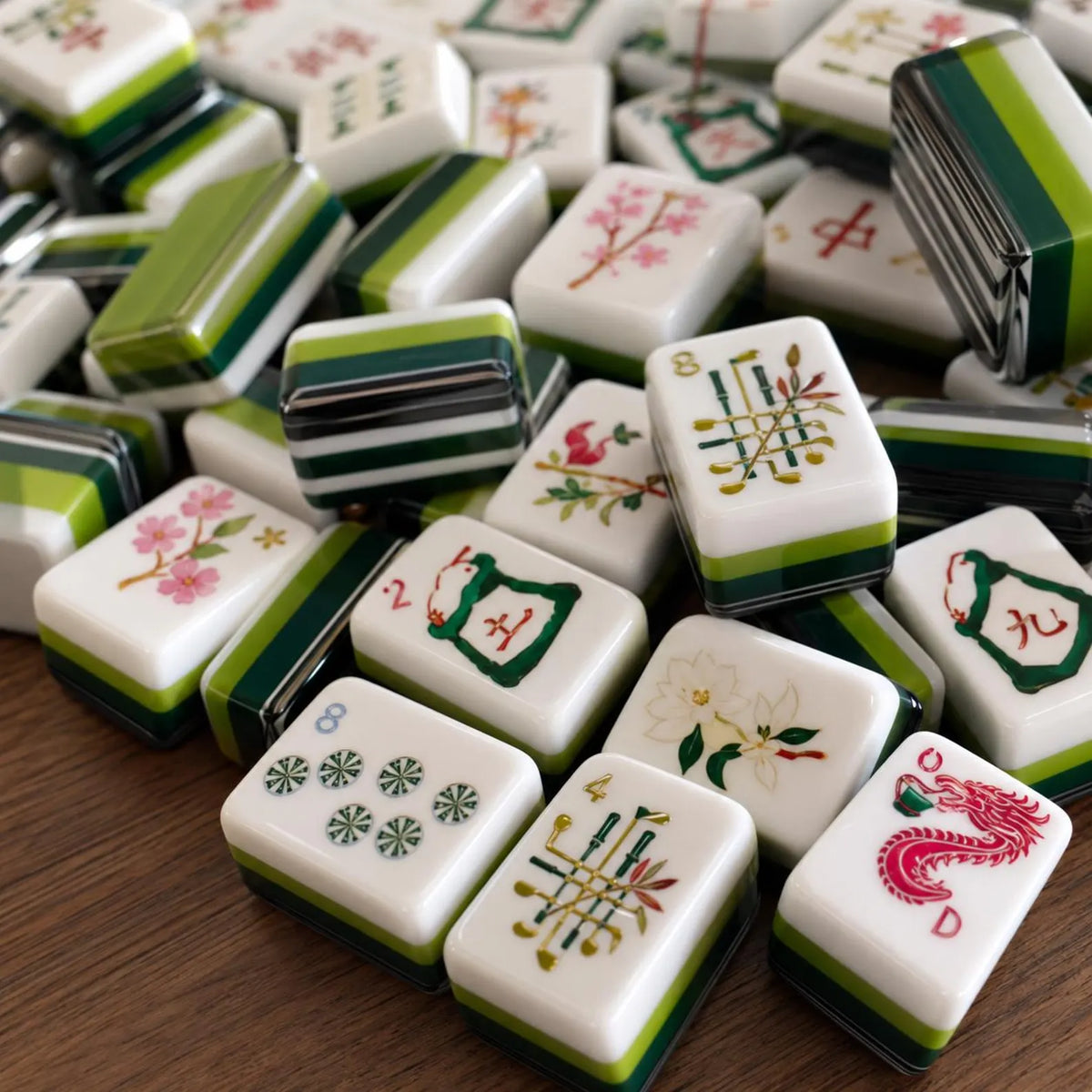 Golf Four-Layer American Mahjong Set