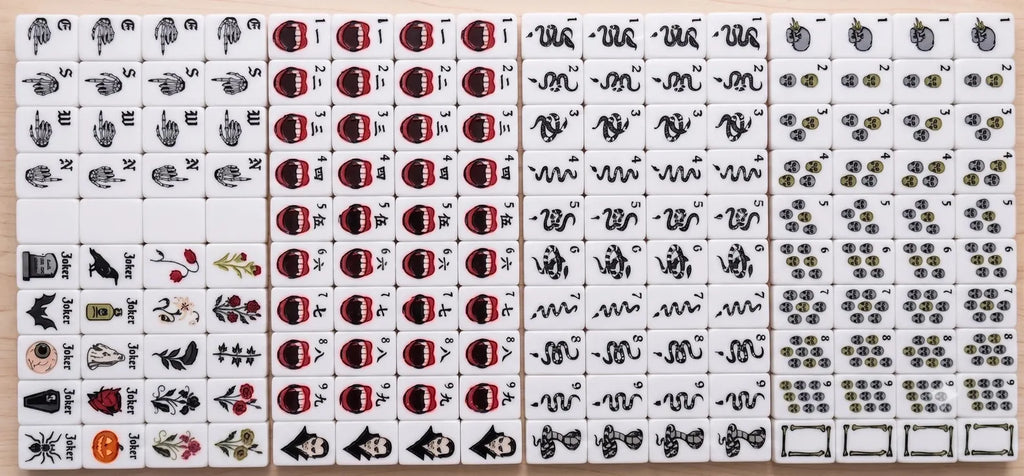 Halloween Gothic American Mahjong Set