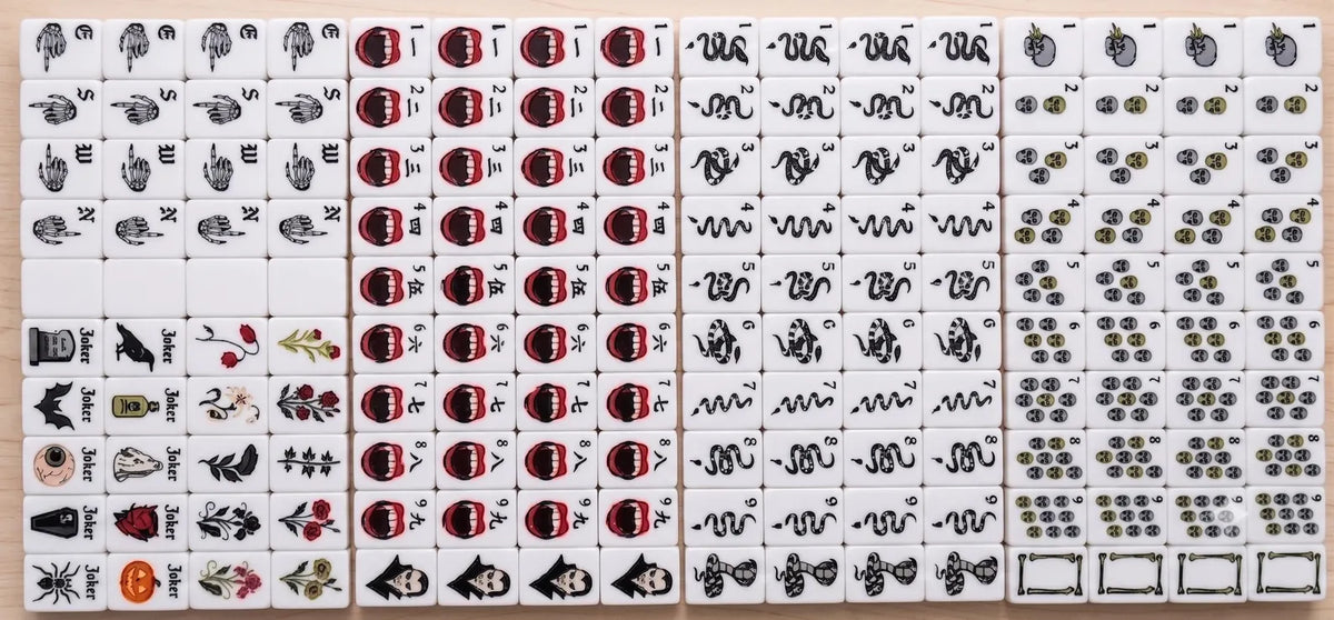 Halloween Gothic American Mahjong Set