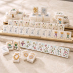 White Pearl Royal American Mahjong Set