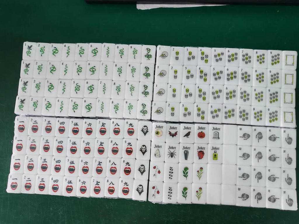 Halloween Gothic American Mahjong Set