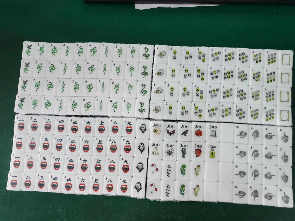 Halloween Gothic American Mahjong Set