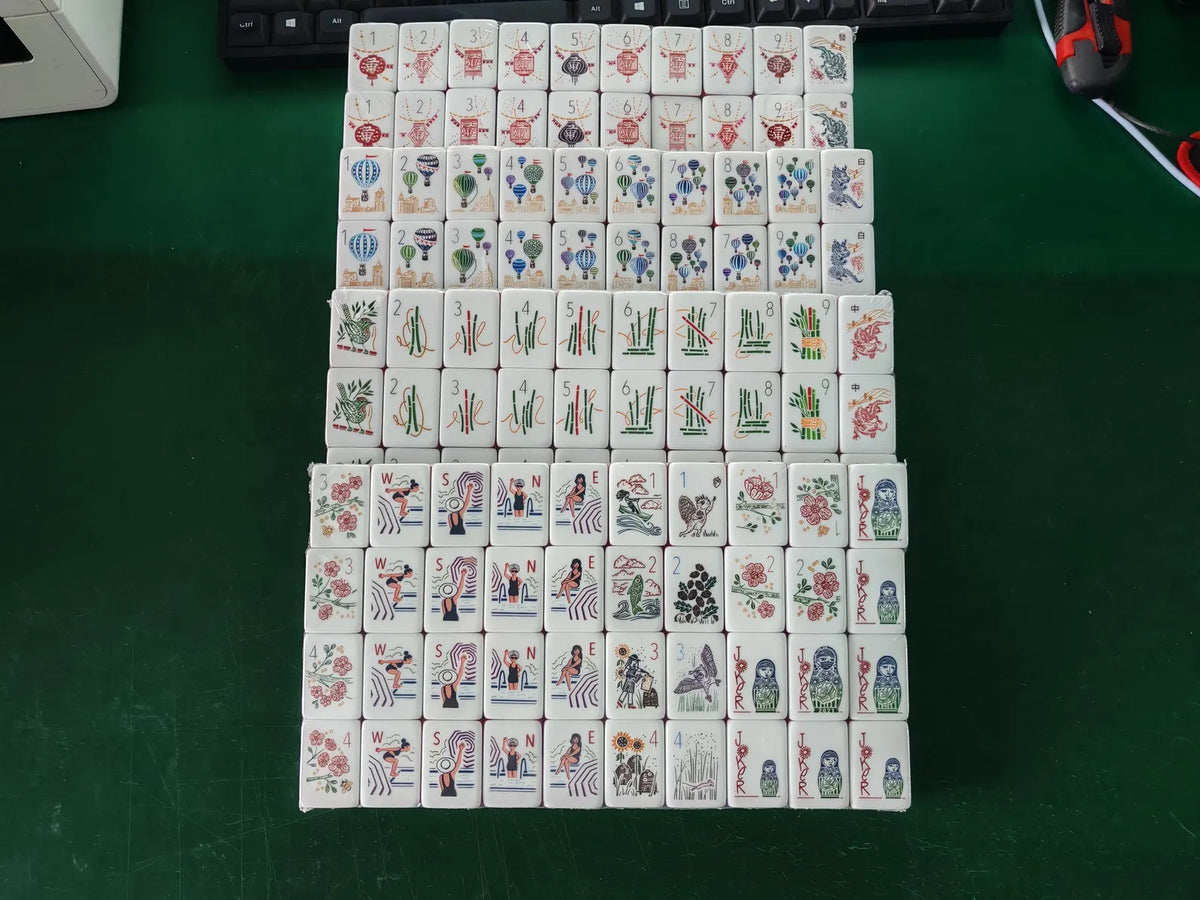 Walk With Me 7-Layer American Mahjong Set