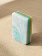 Pearlescent Blue Sea Glass American Mahjong Set