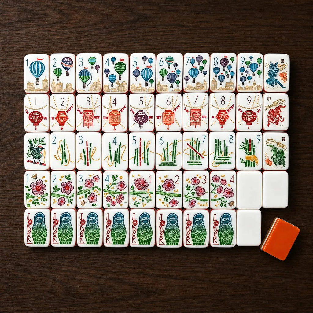 Walk With Me 7-Layer American Mahjong Set