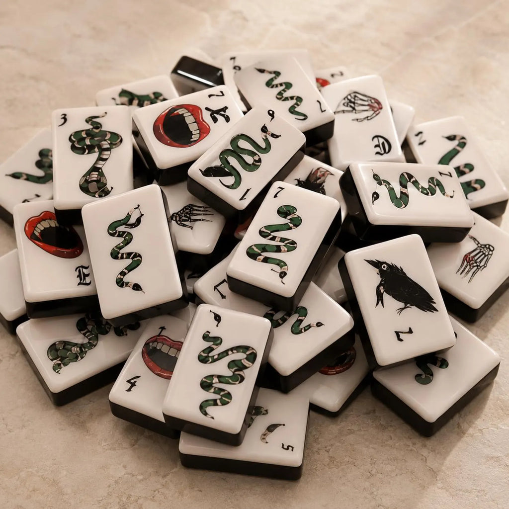 Halloween Gothic American Mahjong Set