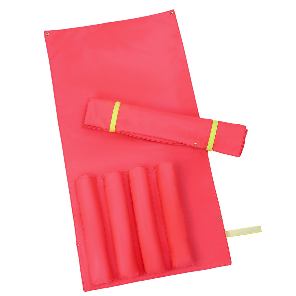 Mahjong Rack Storage Bag for 4 Racks, Roll Up Cover Pouch, Protective Organizer Case, Mah Jongg Gift