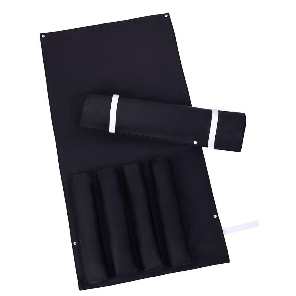 Mahjong Rack Storage Bag for 4 Racks, Roll Up Cover Pouch, Protective Organizer Case, Mah Jongg Gift