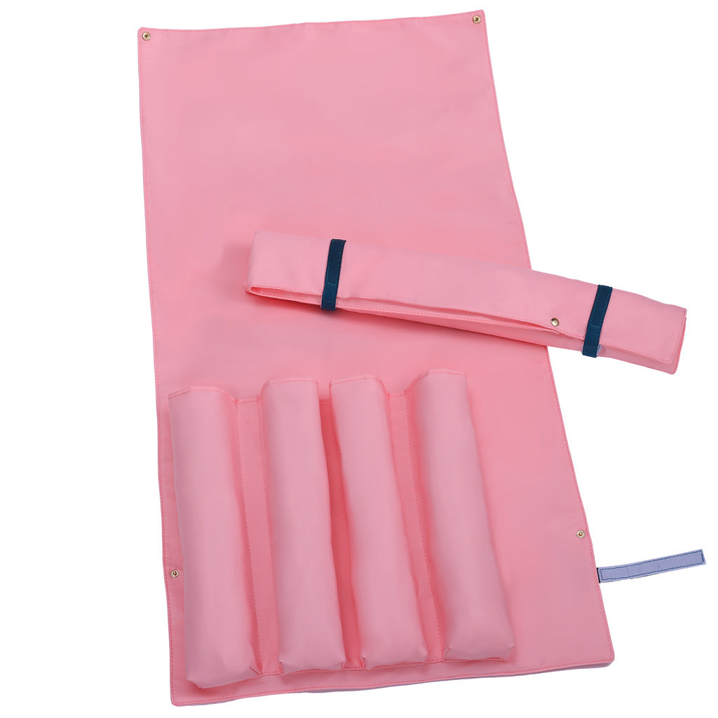Mahjong Rack Storage Bag for 4 Racks, Roll Up Cover Pouch, Protective Organizer Case, Mah Jongg Gift
