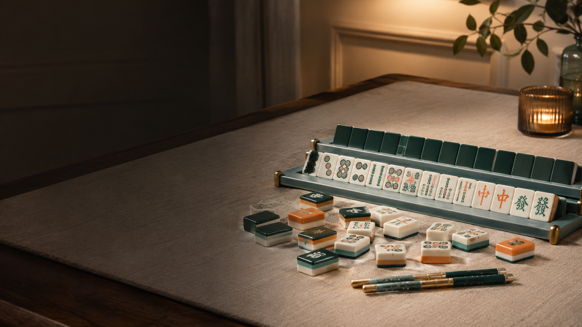 Mahjong Grove game-night table inspiration