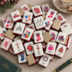 Christmas Keepsake American Mahjong Set