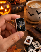 Midnight Cat Halloween American Mahjong Set