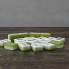 Lime Garden American Mahjong Set